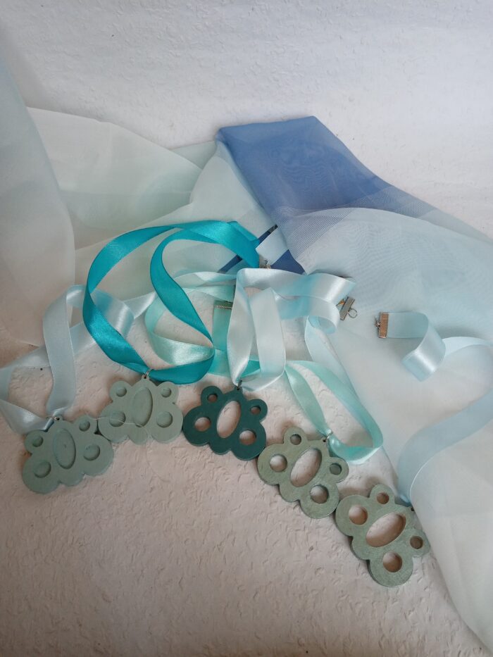 Fanyaklánc 808nő a kékszín több árnyalatában - Image 2