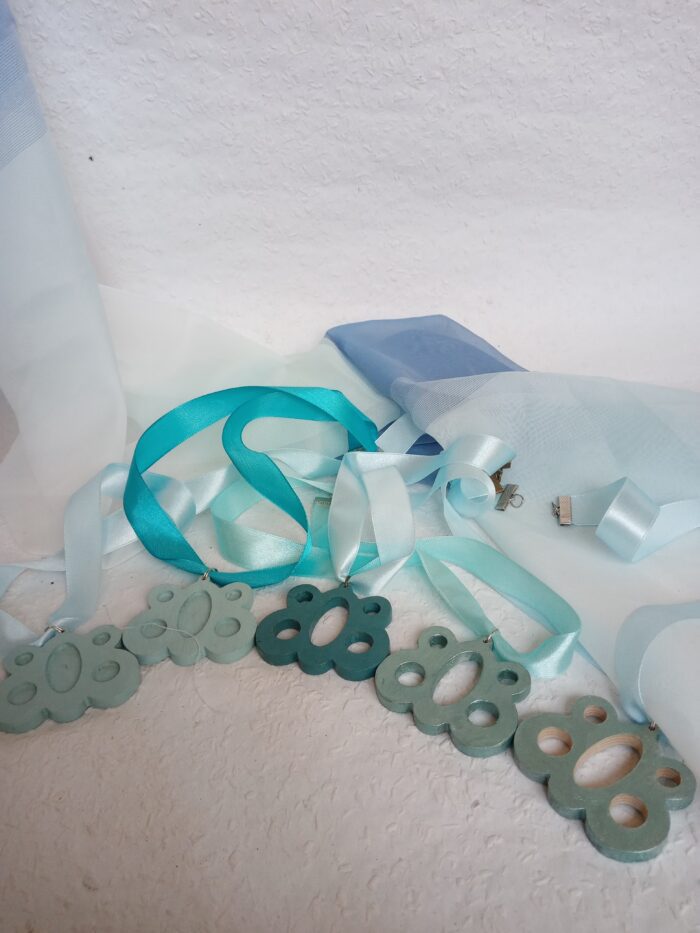 Fanyaklánc 808nő a kékszín több árnyalatában - Image 3