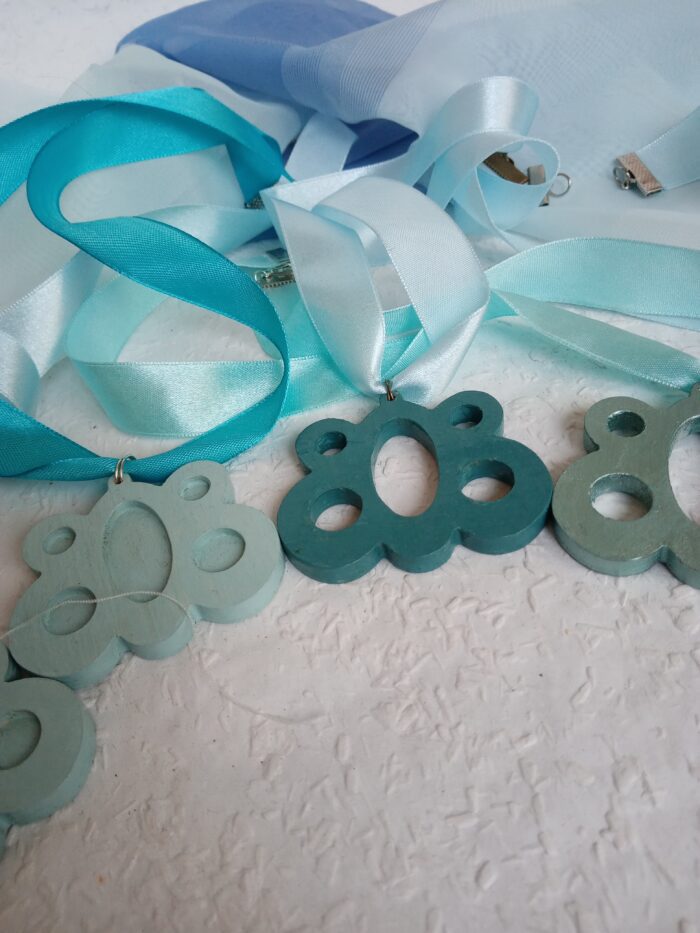 Fanyaklánc 808nő a kékszín több árnyalatában - Image 4