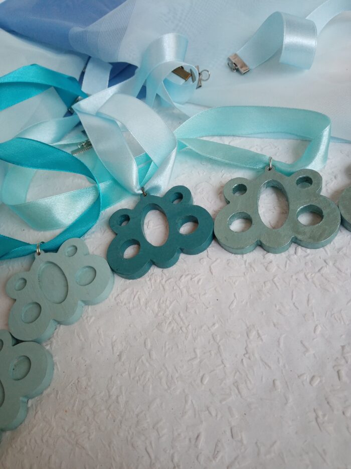 Fanyaklánc 808nő a kékszín több árnyalatában - Image 5