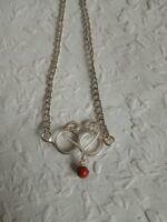 Fektetett 808nő ezüstözött rézékszer szívvel - Image 14