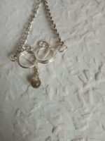 Fektetett 808nő ezüstözött rézékszer szívvel - Image 12