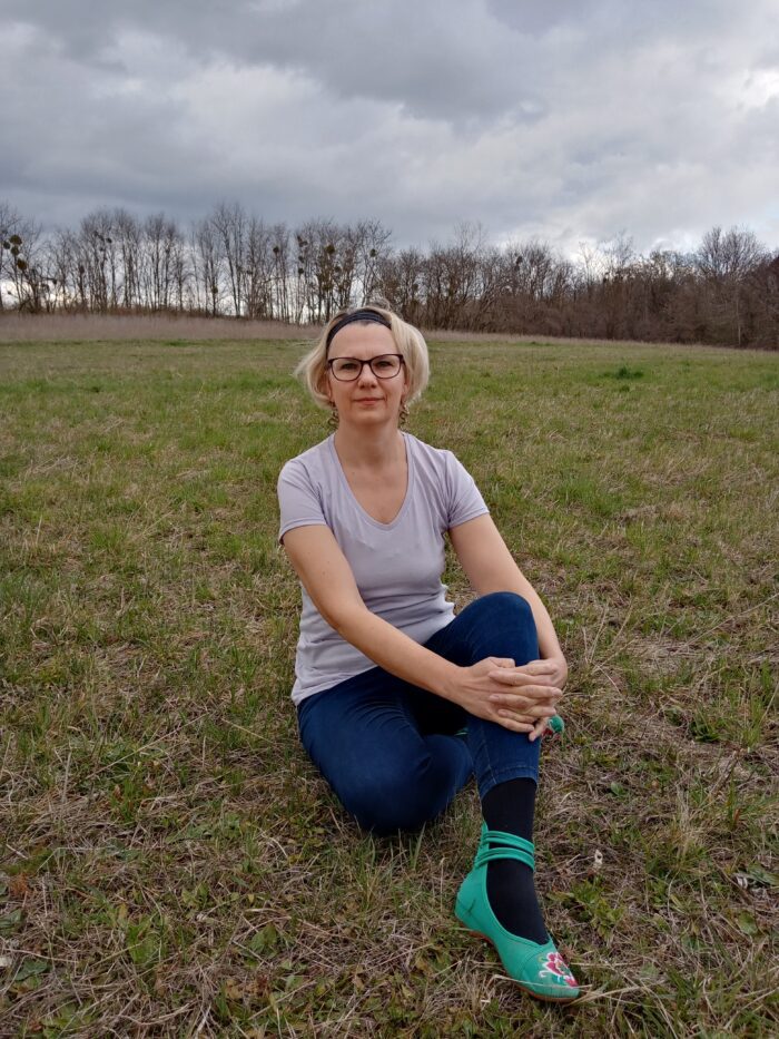 808nő pamut póló / levendula - Image 5