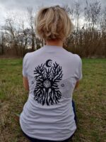 808nő pamut póló / levendula - Image 4