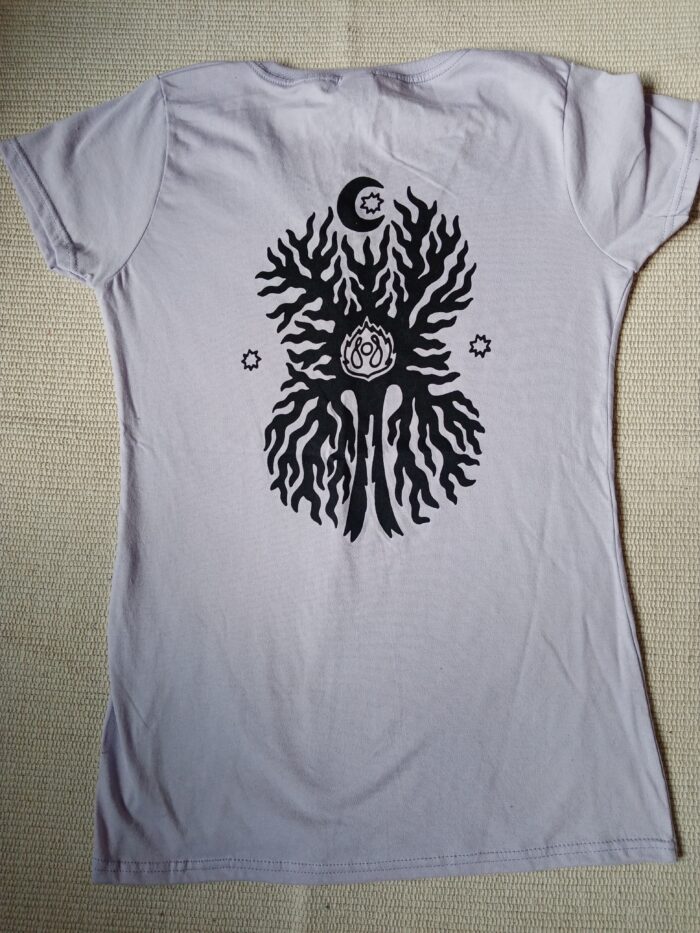 808nő pamut póló / levendula - Image 6