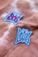 808nő felvarró / pillangó